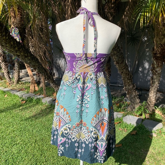 “EXPRESS YOURSELF” Dress by Express 💜💛💚 - Picture 6 of 8